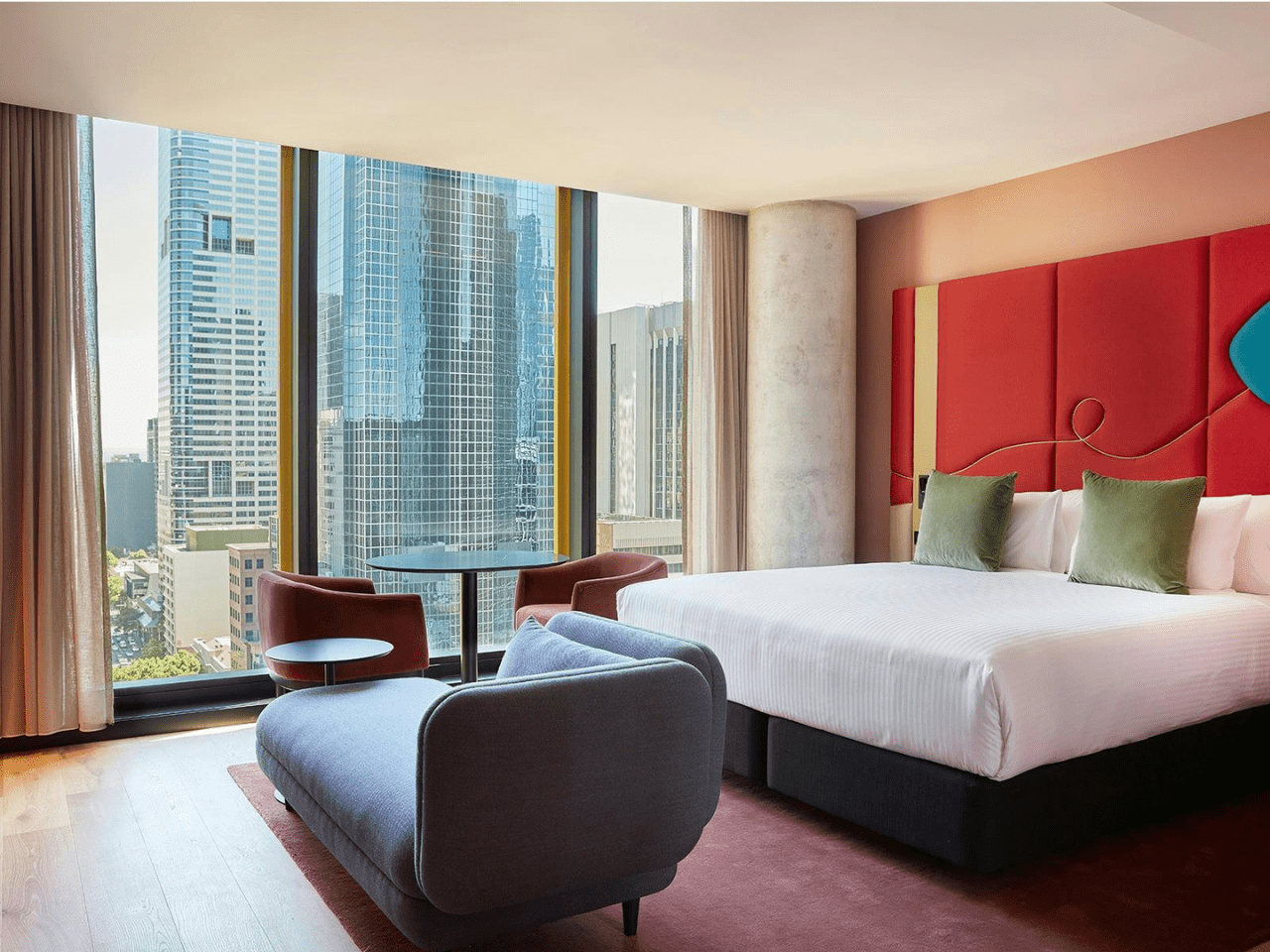 Pivot Trip small-group Australia tour for gay men gay travel — Melbourne boutique hotel room