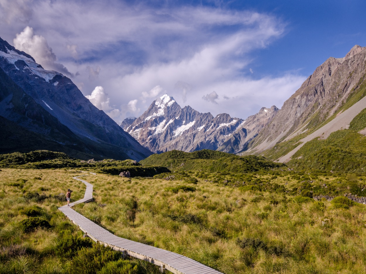Pivot Trip small-group New Zealand tour for gay men gay travel — Mount Cook National Park
