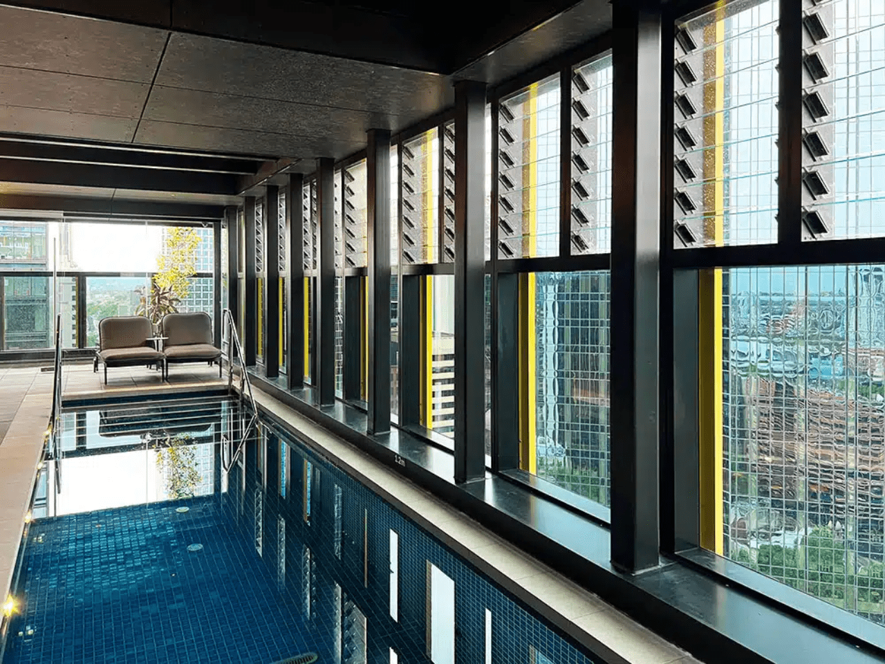 Pivot Trip small-group Australia tour for gay men gay travel — Melbourne boutique hotel pool
