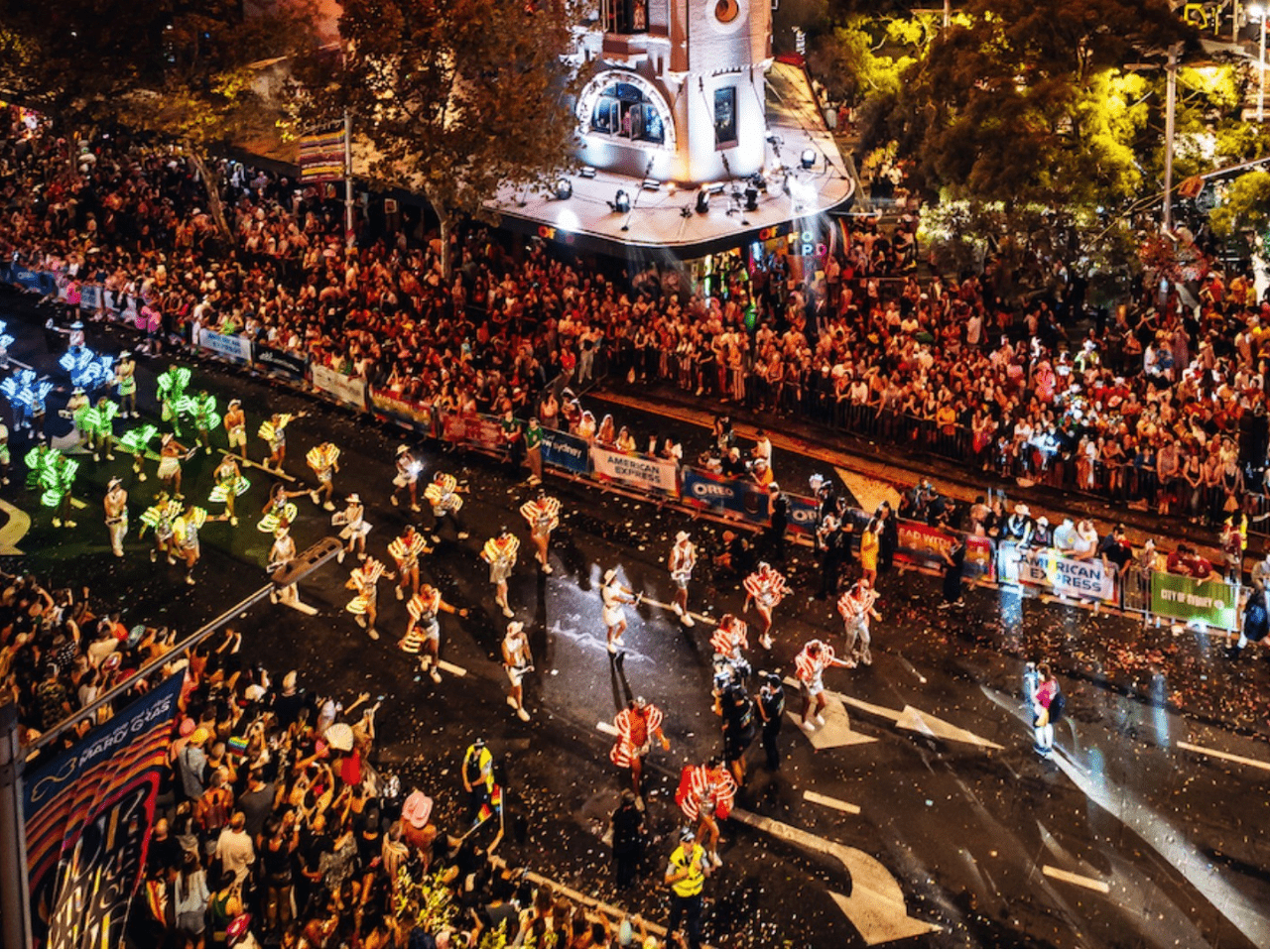 Pivot Trip small-group Australia tour for gay men gay travel — Mardi Gras Sydney