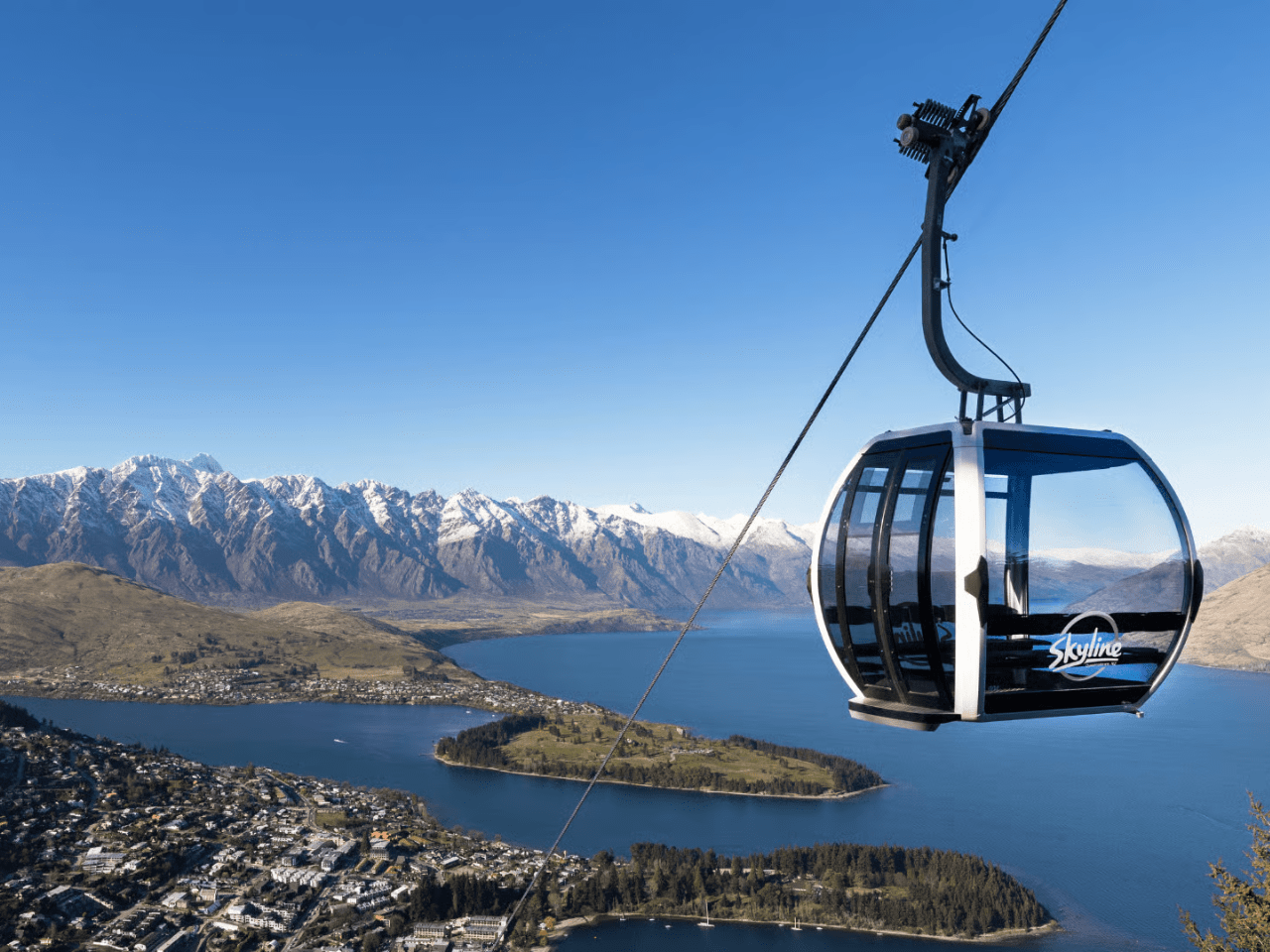 Pivot Trip small-group New Zealand tour for gay men — Queenstown Skyline gondola and luge