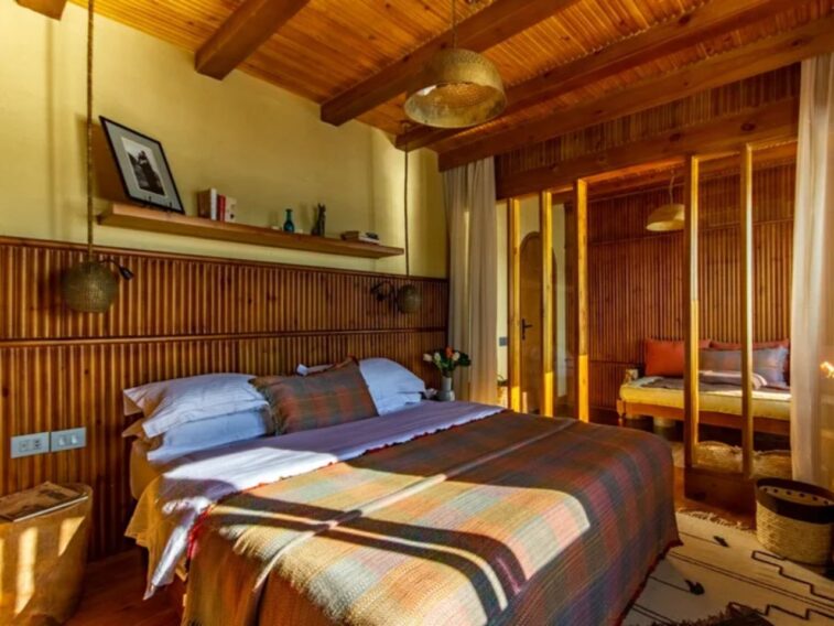 Stateroom - bedroom - on private luxury boat on Nile River gay cruise - pivot trip