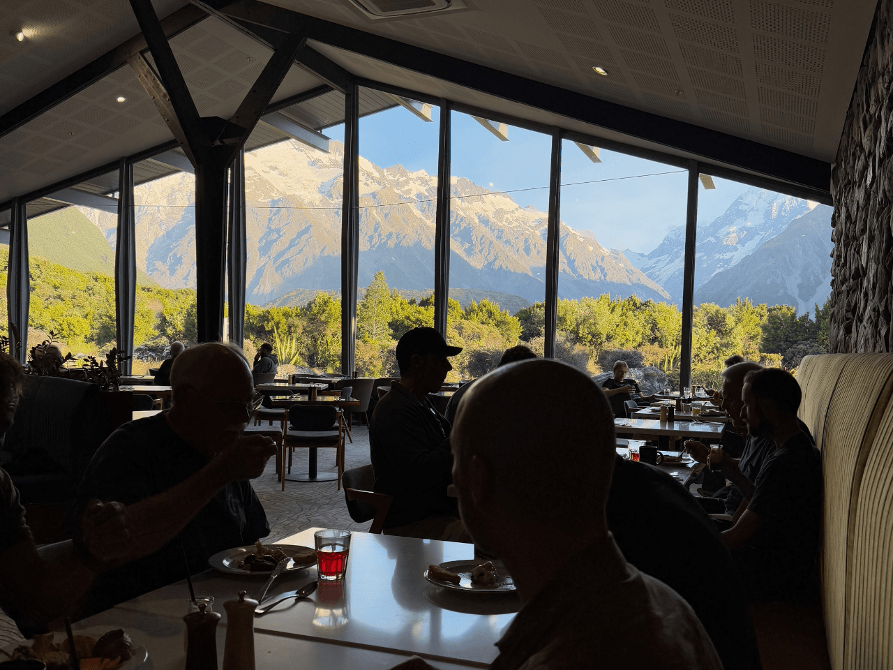 Dinner in New Zealand