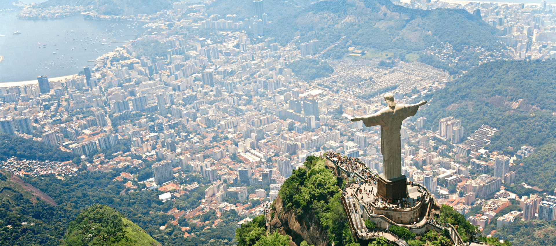 Christ the Redeemer Rio de Janeiro Brazil - Pivot Trip South America - gay travel adventure luxury
