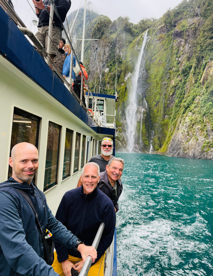 Pivot Trip small-group New Zealand tour for gay men — Milford Sound
