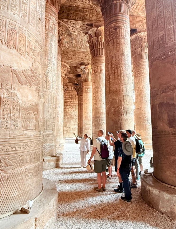 Gay group tour in Egypt exploring tombs and temples